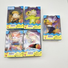 Mattel Nickelodeon Rugrats 1998 Halloween lote de 5 Chuckie Phil Angelica nuevo en caja