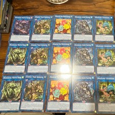 Yu-Gi-Oh! 1st Edition Link Effect Card Lot 15x Ragnaraika Skeletal Soldier