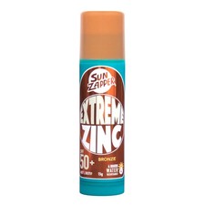 Sun Zapper Extreme Zinc Sunscreen Stick SPF 0.53 Ounce Pack of 1 , Bronze