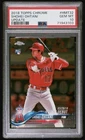 2018 Topps Chrome Update - Shohei Ohtani Rookie Card #HMT32 RC PSA 10 GEM MT 10