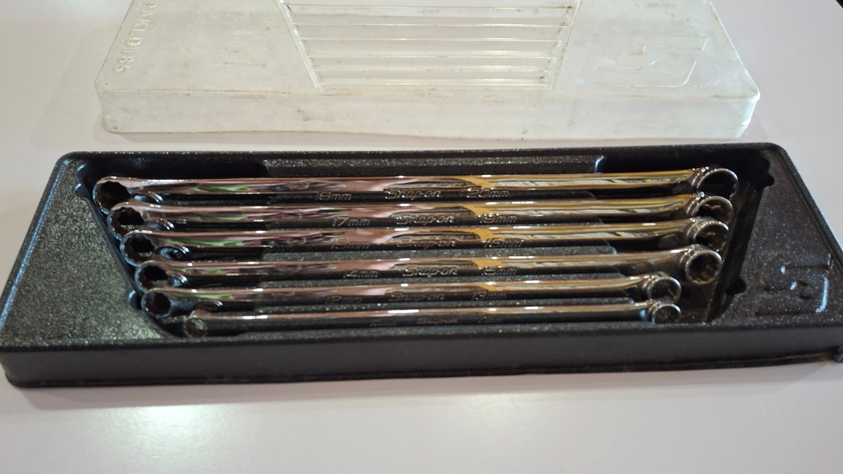 Snap-On XDHFM606 6-PC Metric High Performance Wrench Set (10-20mm