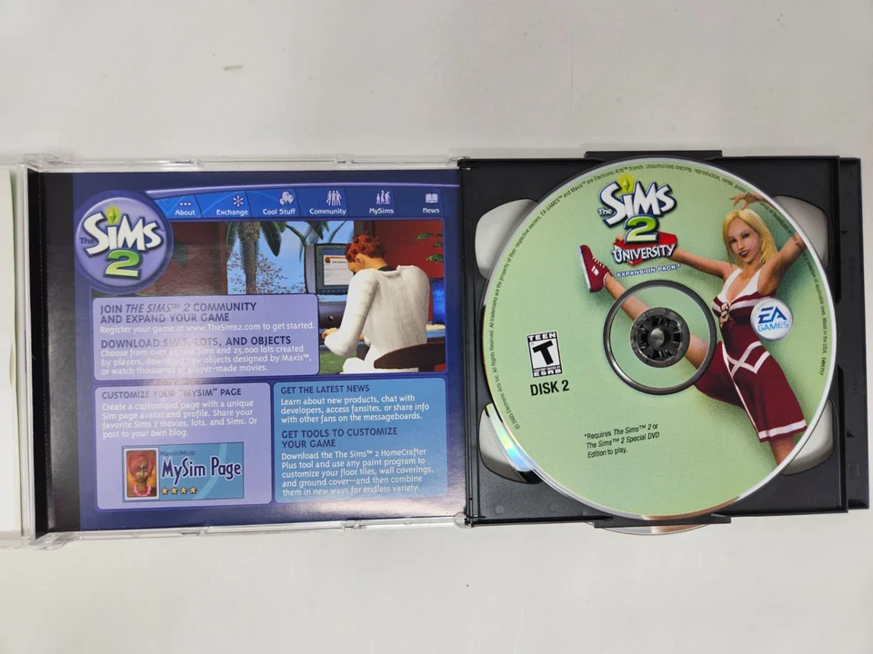 The Sims 2 University Expansion Pack PC CD-ROM 2005 - Image 4 of 4