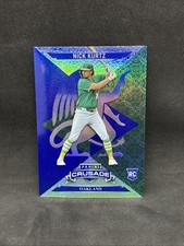 2025 Panini Crusade #69 Nick Kurtz Crusade Blue Athletics ROY
