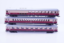 (KAD0008) Roco 74135 H0 DC set carrozze treno rapido TEE Rheingold delle DB, parte 1, confezione originale