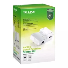 TP-Link TL-PA4026 KIT AV500 2-Port Powerline Starter Kit - NEW in Sealed Box