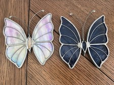Stained Glass Butterfly  s Sun catcher Two