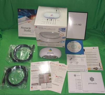 PINNACLE Studio MovieBox 510-USB Mit Studio 22 PLUS - NEU - YouTube RCA DVD VHS