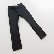 Levis 511 Slim Fit Boys Gray Denim Jeans W27" L27" Size 14 Reg Cotton