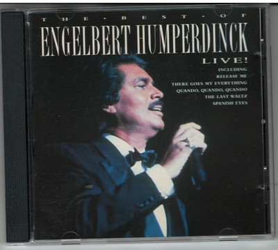 The Best Of Engelbert Humperdinck Live by Engelbert Humperdinck (CD, 1998) VG