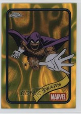 2025 Topps Chrome Marvel Comics Yellow Lava Refractor Swarm #16 18yu