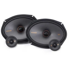 Kicker 51KSS269 KS-Series 6x9" and 2.75" 2-way Component System, 4-Ohm, Pair ...