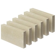 Woodstove Firebricks, Fire Bricks, Size 9" X 4-1/2" X 3/4", High Temperature ...
