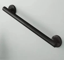 New Signature Hardware SHGB18CMB 18" Contemporary Grab Bar in Matte Black Finish