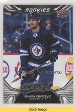 2022 Upper Deck MVP Rookies Silver Script Johnathan Kovacevic SP Johnny READ m9v