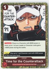 Time for the Counterattack Foil R The Azure Sea's Seven OP14-018 NM