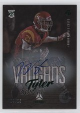2021 Panini Luminance Rookie Green Auto 4/25 Tyler Vaughns #122 Auto 0ud4
