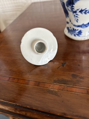 Bellissimo antico vaso con coperchio in porcellana cinese - Foto 11 di 24