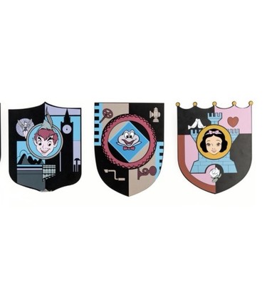 Disneyland 50th Anniv. Park Metal Signs Limited Edition Rare K. Kidney J. Daily