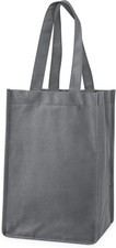 True Wine Tote Bag, 4 Bottle Wine Carrier, Wine Carrier Tote Bag with Dividers,