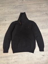 Polo Ralph Lauren Schalkragen Pullover Schwar...