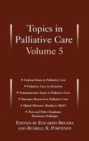 Russell Portenoy (U. A.) | Topics In Palliative Care | Buch | Englisch (2001)
