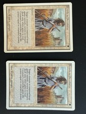 2x Swords to Plowshares Unlimited Edition Magic The Gathering