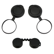 Rubber Objective Lens Caps Protective Covers for Binocular Lens Outdoor Use
