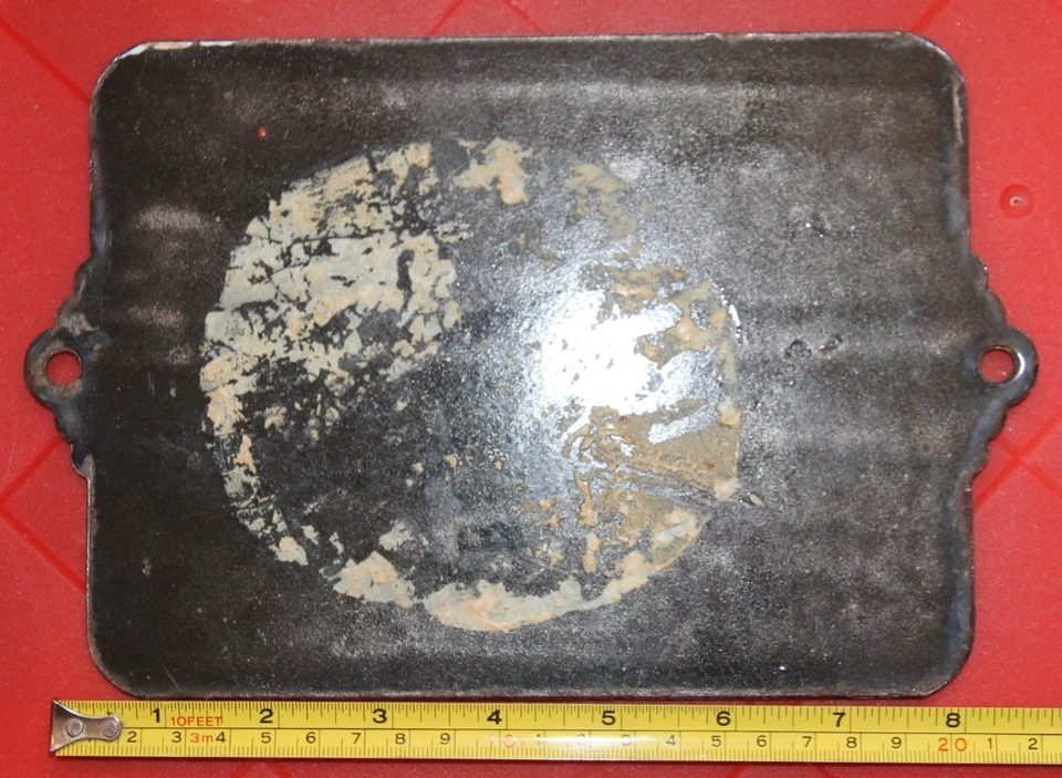 Casa Vintage Esmalte Francés Número 2 Grande 23cm x15cm Foto 2 de 2