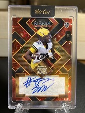 2024 Wild Card Auto Mania Semaj Morgan AUTO 1/1 One Of One