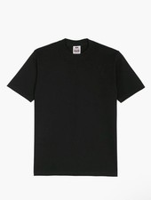 Pro Club Men's Heavyweight Cotton Short Sleeve Crew Neck T-Shirt Color Black