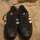 Adidas Velosamba Cold.RDY Cycling Shoes UK 7.5 Black White Clip In ✅🚚