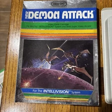 Demon Attack (Intellivision, 1982), Manual And Overlays