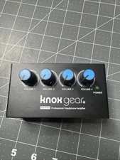 Knox Gear KN-HPA4 Professional 4-Channel Headphone Amplifier – Tested Working