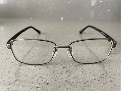 ULTEM EYEGLASSES FRAMES ONLY 55-17-140 Grey full rim rectangle