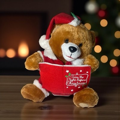 Gemmy Animated Plush Night Before Christmas STORYTELLING BEAR: Movement Talk