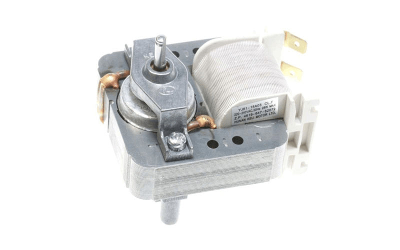 Moteur air pulse pour micro-ondes Whirlpool 481236118547 en aluminium
