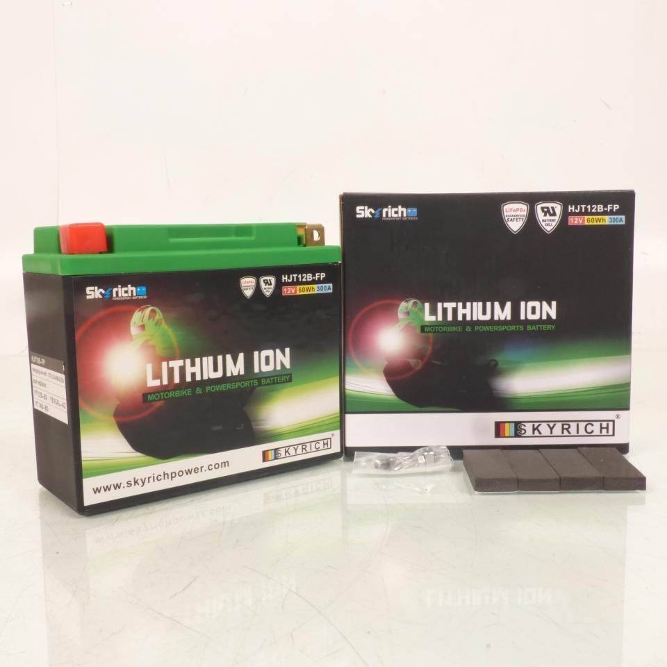 Batterie Lithium Skyrich YT12B-BS évite les pannes sur Ducati 1000 Monster S2R