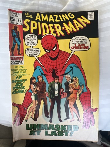 The Amazing Spider-Man #87 (Marvel Comics August 1970)