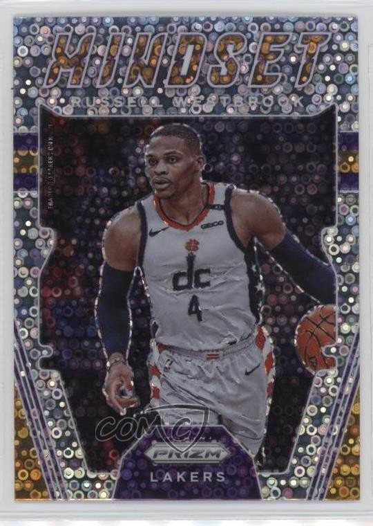 2021-22 Panini Prizm Mindset Fast Break Prizm Russell Westbrook #2 0yk6