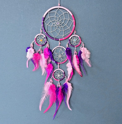 Rosa Traumfänger Mädchen Schlafzimmer Dreamcatcher Mama Freundin Tochter Geschenk