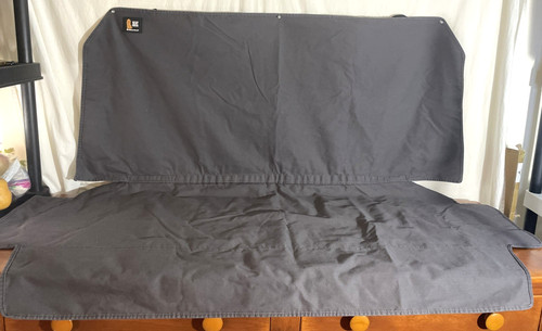 WeatherTech DE9021CH Bench Rear Seat Cover Animal Protector Gray Medium Highback