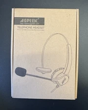 AGPTEK® Hands-Free Call Center Noise Cancelling Corded Headset HA0021H