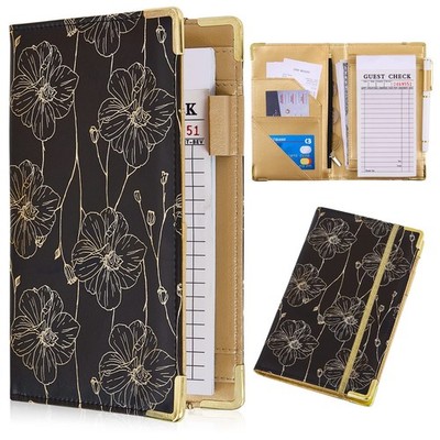 Server Books for Waitress Cute Waitress Book with Money Pocket Leather Server...