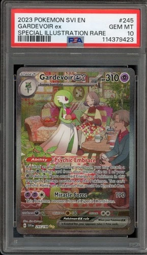 Pokemon Gardevoir ex Scarlet & Violet Special Illustration Rare #245 PSA 10