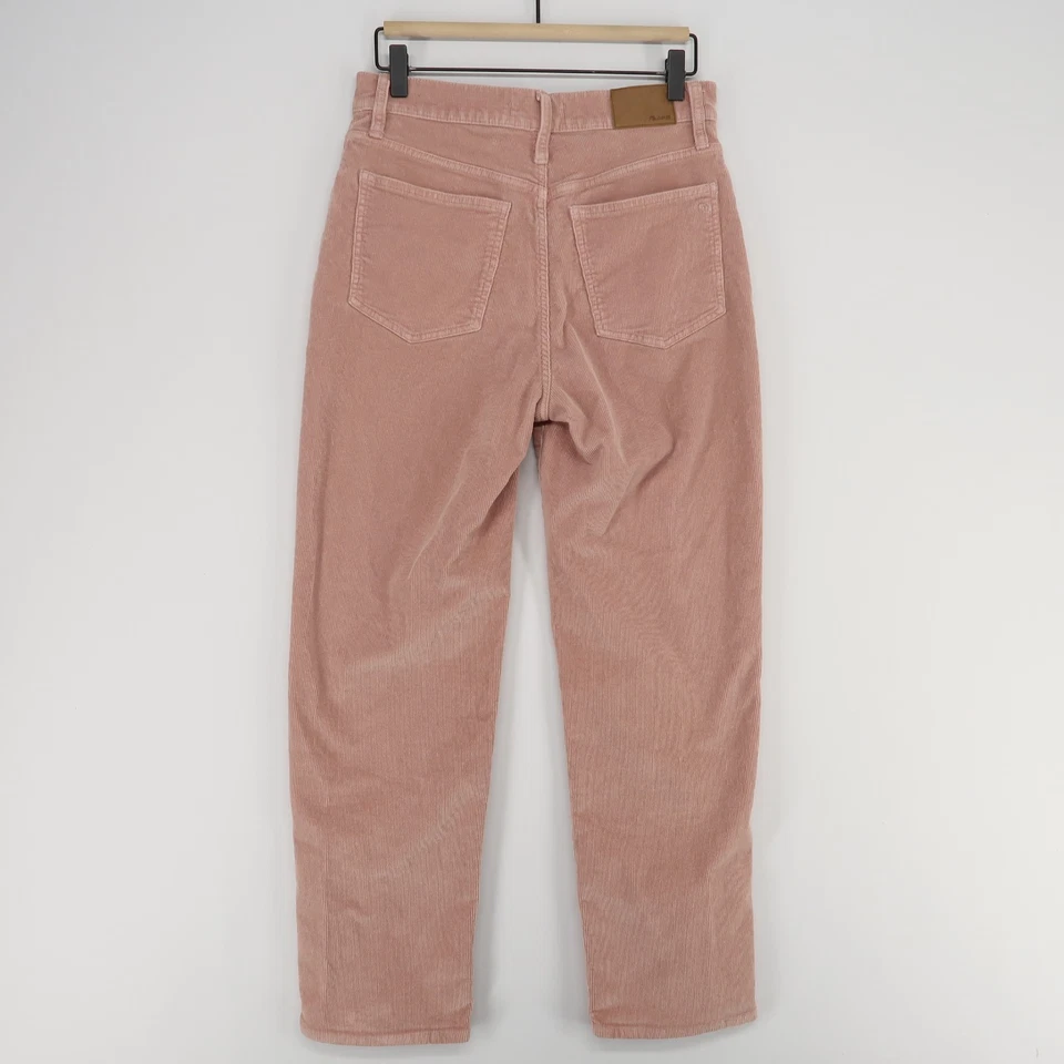 Jean recto Madewell The Perfect vintage pana para mujer 27 rosa cardo pálido Foto 2 de 4
