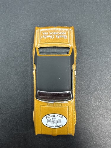 Vintage Lesney Matchbox #16 1968 MERCURY COUGAR BROWN AMERICA Original Box - Picture 7 of 13