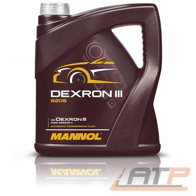 MANNOL 4 L LITER DEXRON III 3 AUTOMATIC PLUS GETRIEBE-ÖL AUTOMATIKGETRIEBEÖL