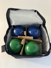 Sportcraft Bocce Ball Set 8 Balls Pallino Carrying Bag Outdoor Lawn Game