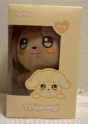 アイドル ATEEZ ANITEEZ TYUdeongi PLUSH DOLL YUNHO ATEEZ ANITEEZ Pop up Yunho TYUdeongi Plush Toy Without photocard