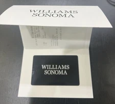 Williams Sonoma Pottery Barn West Elm Gift Card $100 Store Credit